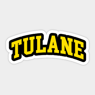 Tulane Sticker